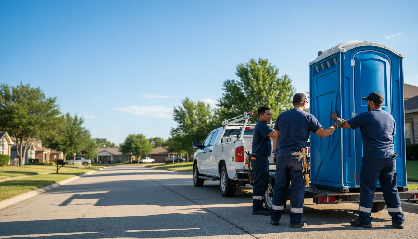 Portable Toilet Rental in Higden, AR near me